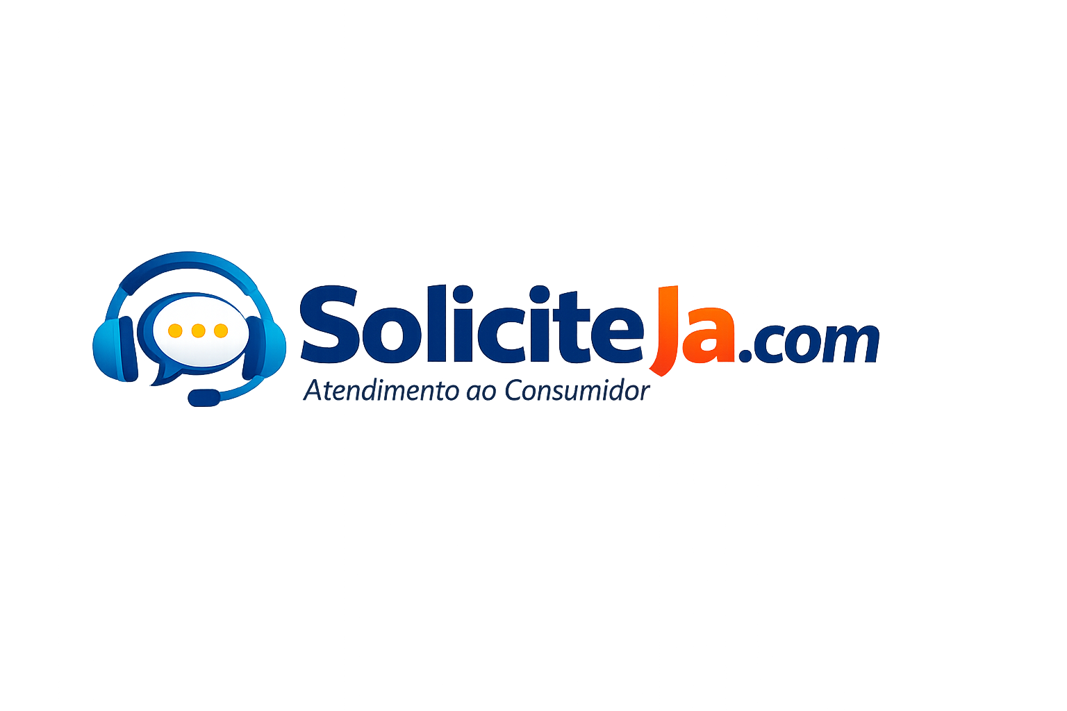Logo do site Solicite Já, especializado em atendimento ao consumidor e orientação para resolver problemas com empresas no Brasil